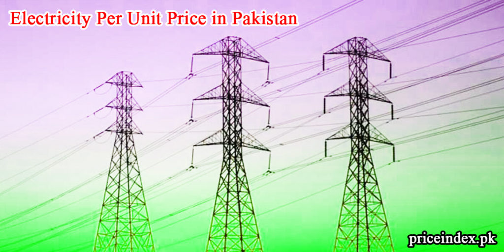 Electricity per Unit Price in Pakistan