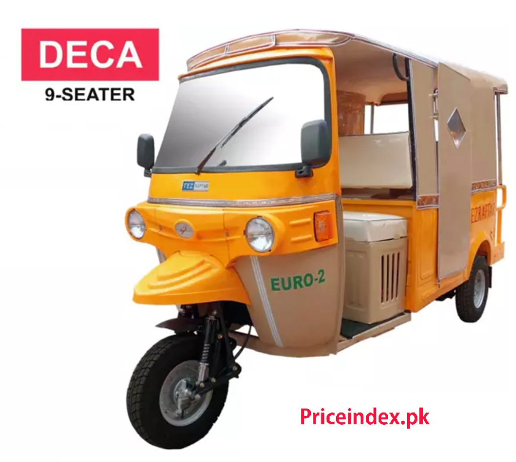 Tez Raftar Rickshaw and Loader Prices in Pakistan 2024 - Auto Rickshaws