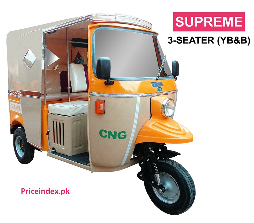 tez raftar supreme 6 seater rickshaw